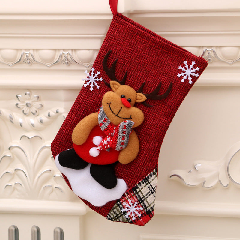 Nomad Christmas Cheer Sequined Santa Socks