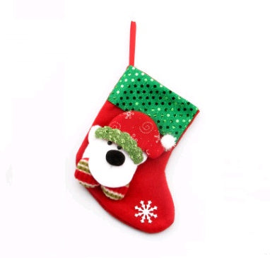 Nomad Christmas Cheer Sequined Santa Socks