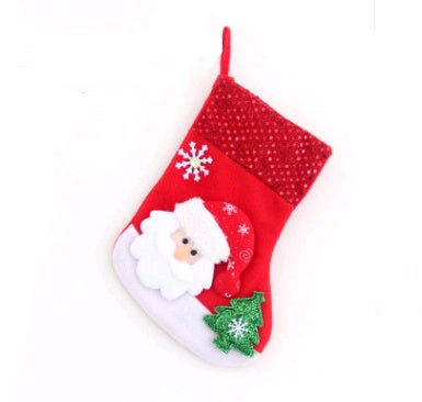 Nomad Christmas Cheer Sequined Santa Socks