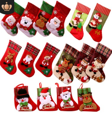 Nomad Christmas Cheer Sequined Santa Socks