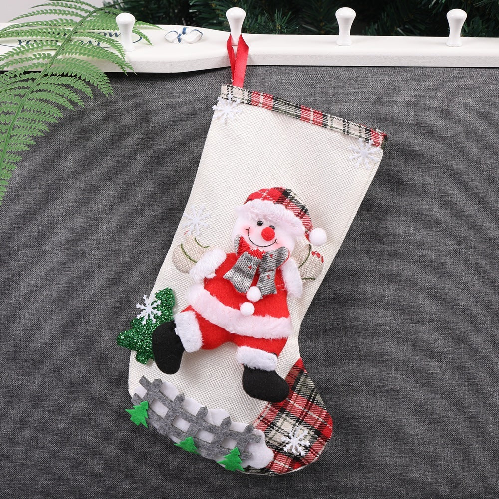 Nomad Christmas Cheer Sequined Santa Socks